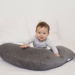 The Baby Buddy Nursing Pillow - Charcoal