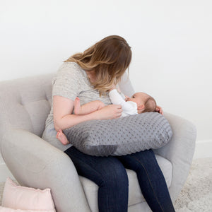 The Baby Buddy Nursing Pillow - Charcoal